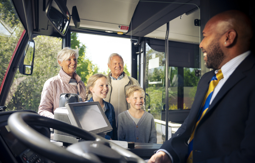dagje uit met de bus 