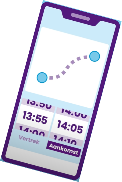 Illustratie mobiele telefoon