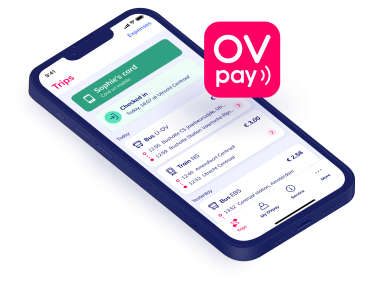 OVpay app voor iOS en Android