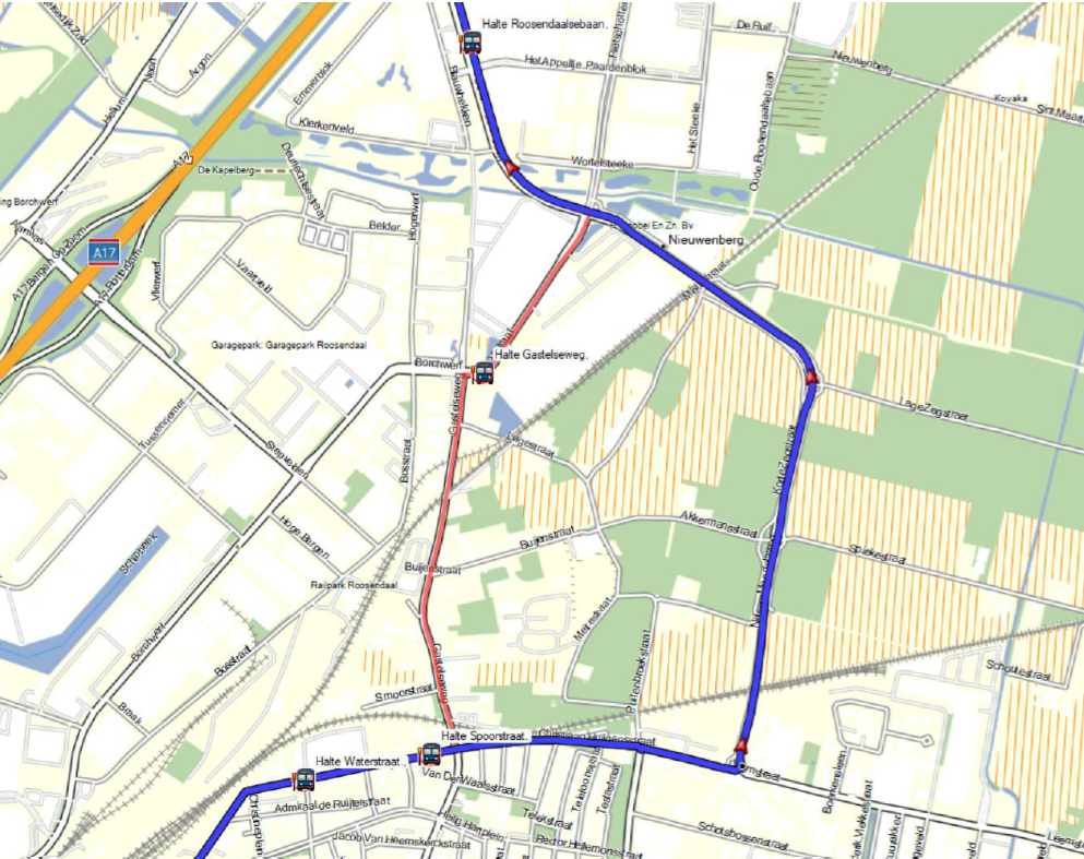 Omleiding Gastelseweg