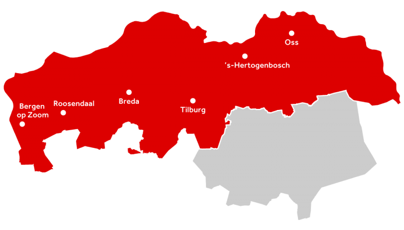 oost en west brabant