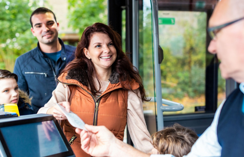 dagje uit met de bus