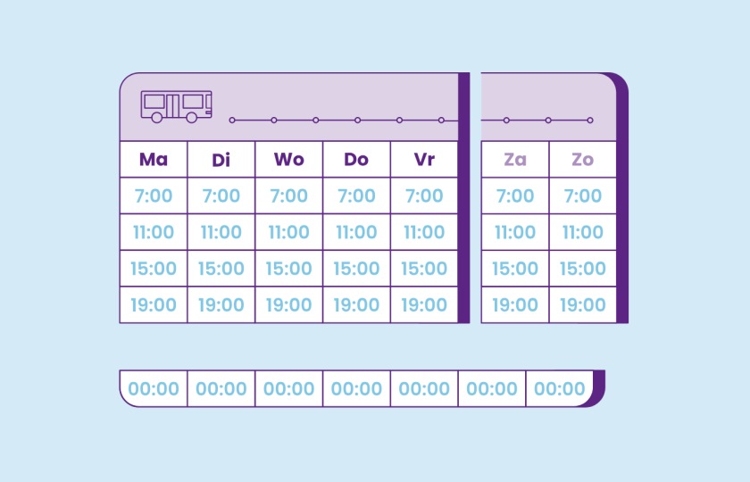 Illustratie van kalender
